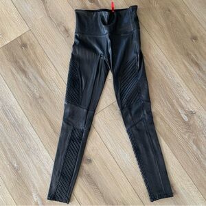 Spanx moto leggings